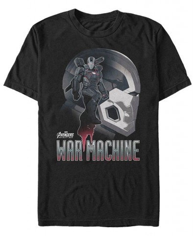 Marvel Men's Avengers Infinity War The War Machine Posed Profile Short Sleeve T-Shirt Black $18.54 T-Shirts