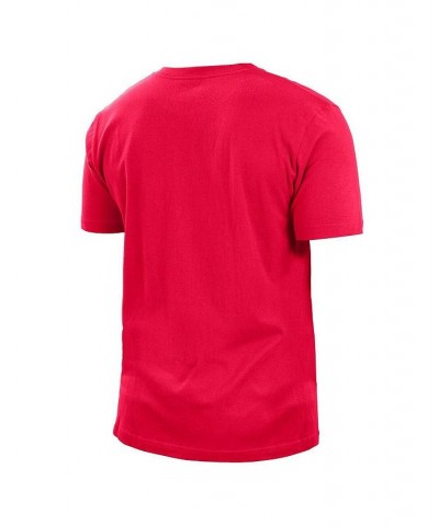 Men's Red Tampa Bay Buccaneers 2022 Sideline Ink Dye T-shirt $15.91 T-Shirts