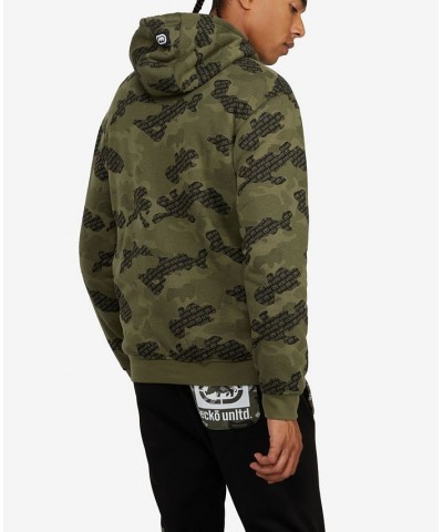 Men's Big and Tall Far Out Sherpa Hoodie Green $53.90 Sweatshirt