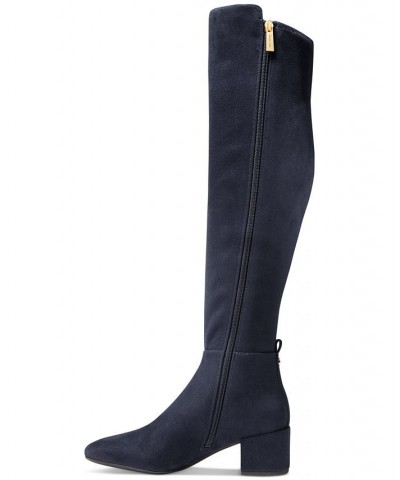 Women's Braden High Heel Boots Blue $36.74 Shoes