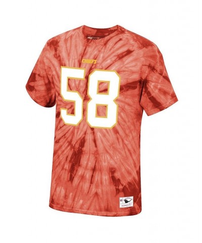 Men's Derrick Thomas Red Kansas City Chiefs Tie-Dye Retired Player Name and Number T-shirt $30.59 T-Shirts