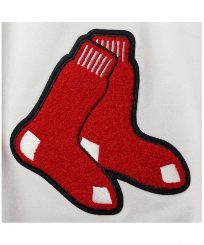 Men's White Boston Red Sox Team Logo Shorts $38.50 Shorts