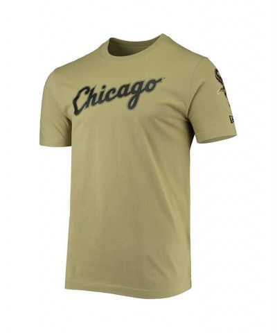 Men's Olive Chicago White Sox Brushed Armed Forces T-shirt $21.15 T-Shirts