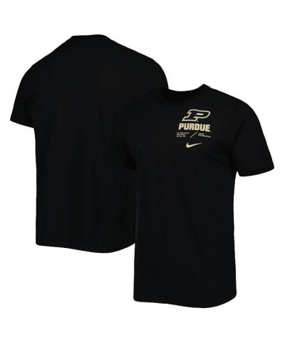 Men's Black Purdue Boilermakers Team Practice Performance T-shirt $18.45 T-Shirts