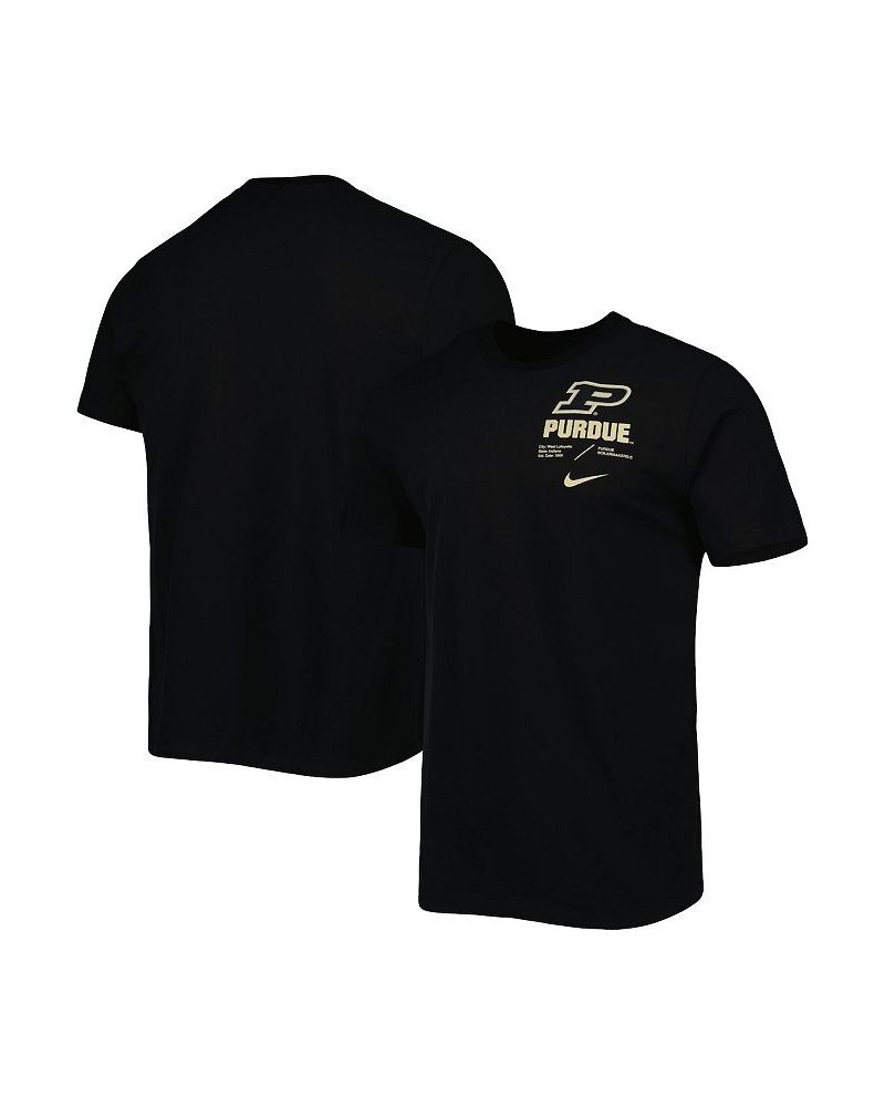 Men's Black Purdue Boilermakers Team Practice Performance T-shirt $18.45 T-Shirts