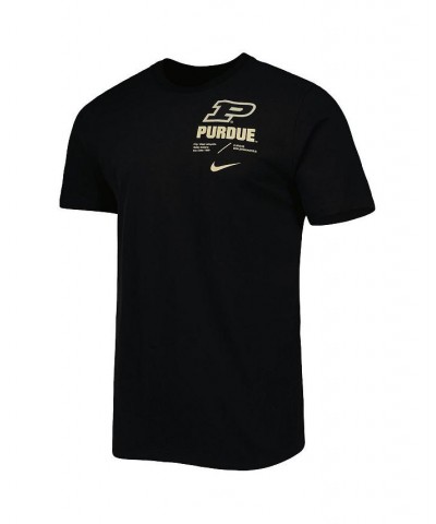 Men's Black Purdue Boilermakers Team Practice Performance T-shirt $18.45 T-Shirts