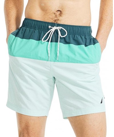 Men's Colorblocked Swimsuit Blue $18.51 Swimsuits