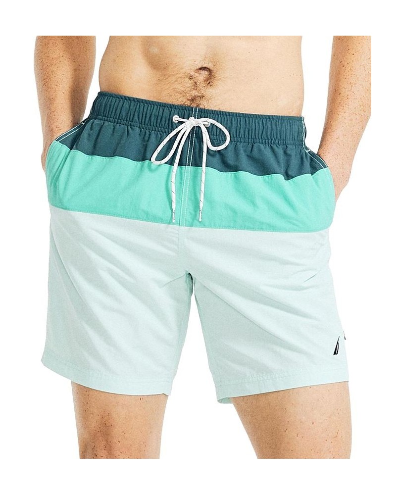 Men's Colorblocked Swimsuit Blue $18.51 Swimsuits