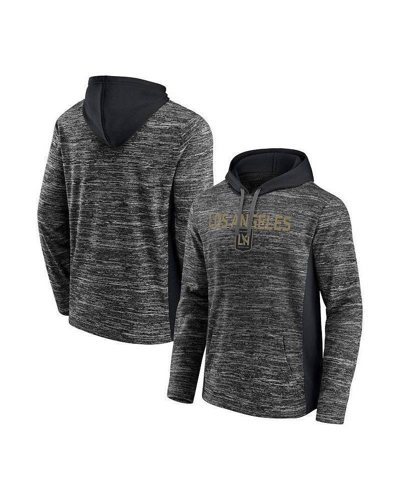 Men's Branded Charcoal LAFC Shining Victory Space-Dye Pullover Hoodie $38.40 Sweatshirt