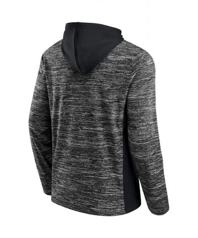 Men's Branded Charcoal LAFC Shining Victory Space-Dye Pullover Hoodie $38.40 Sweatshirt