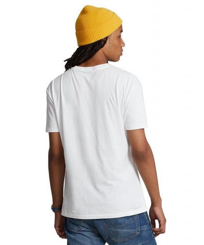 Men's Classic-Fit Big Pony Jersey T-Shirt White $30.00 T-Shirts