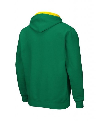 Men's Green Oregon Ducks Arch & Logo 3.0 Full-Zip Hoodie $31.79 Sweatshirt