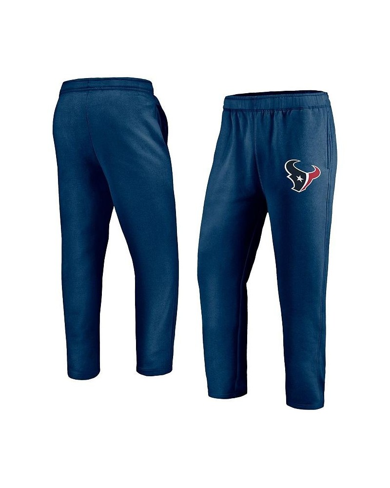 Men's Navy Houston Texans Primary Logo Sweatpants $32.47 Pants