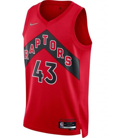 Men's Pascal Siakam Red Toronto Raptors 2021, 22 Diamond Swingman Jersey - Icon Edition $41.73 Jersey