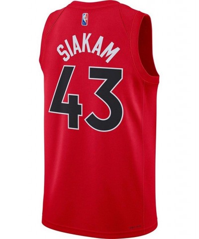 Men's Pascal Siakam Red Toronto Raptors 2021, 22 Diamond Swingman Jersey - Icon Edition $41.73 Jersey