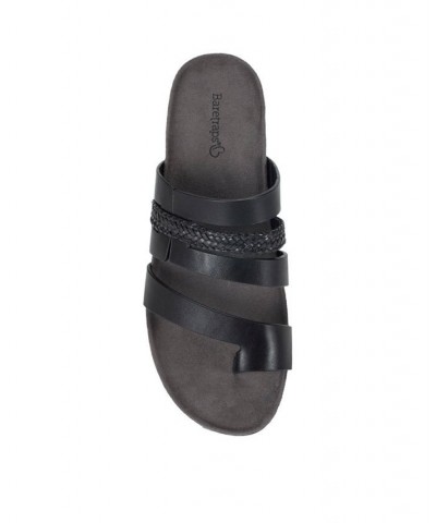 Women's Jorry Slide Sandal Black $38.71 Shoes