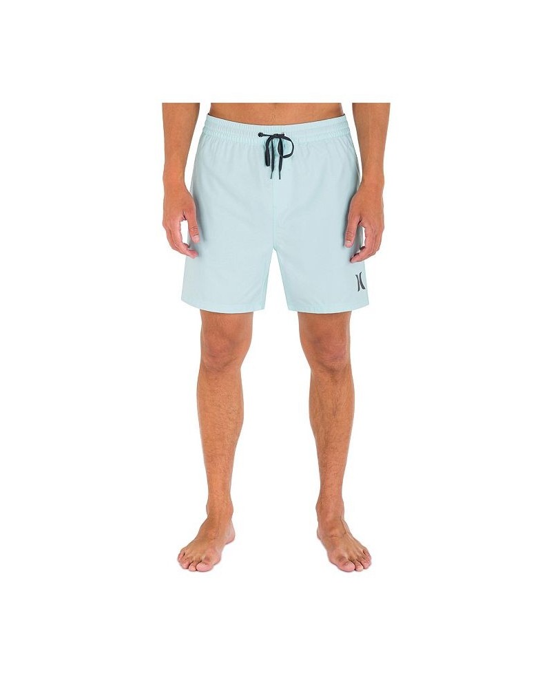 Men's One and Only Crossdye Volley Shorts Green $21.00 Swimsuits