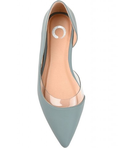 Women's Mikki Vinyl Flat White $34.85 Shoes