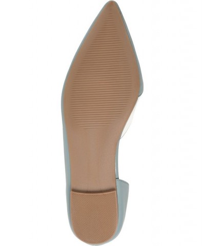 Women's Mikki Vinyl Flat White $34.85 Shoes