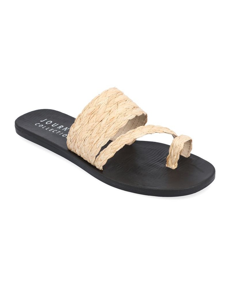 Women's Zindy Raffia Sandals PD04 $32.90 Shoes