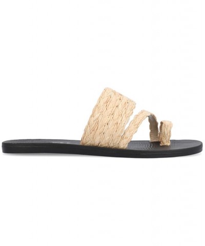 Women's Zindy Raffia Sandals PD04 $32.90 Shoes