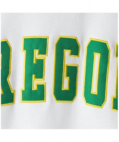 Men's White Oregon Ducks Arch Logo Sweatshirt $22.56 Sweatshirt