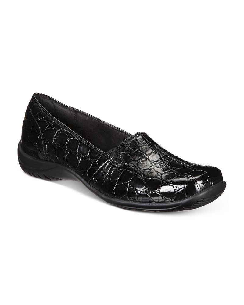 Purpose Flats Black Patent Croco $35.70 Shoes