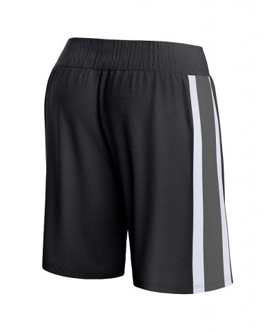 Men's Branded Black San Antonio Spurs Referee Iconic Mesh Shorts $20.24 Shorts