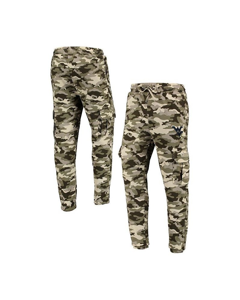 Men's Camo West Virginia Mountaineers OHT Military-Inspired Appreciation Code Fleece Pants $34.44 Pants