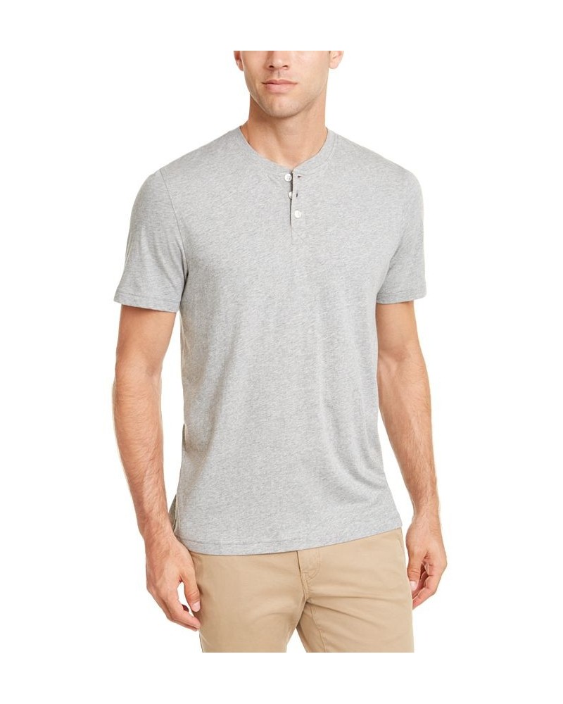 Men's Solid Henley PD04 $9.00 T-Shirts