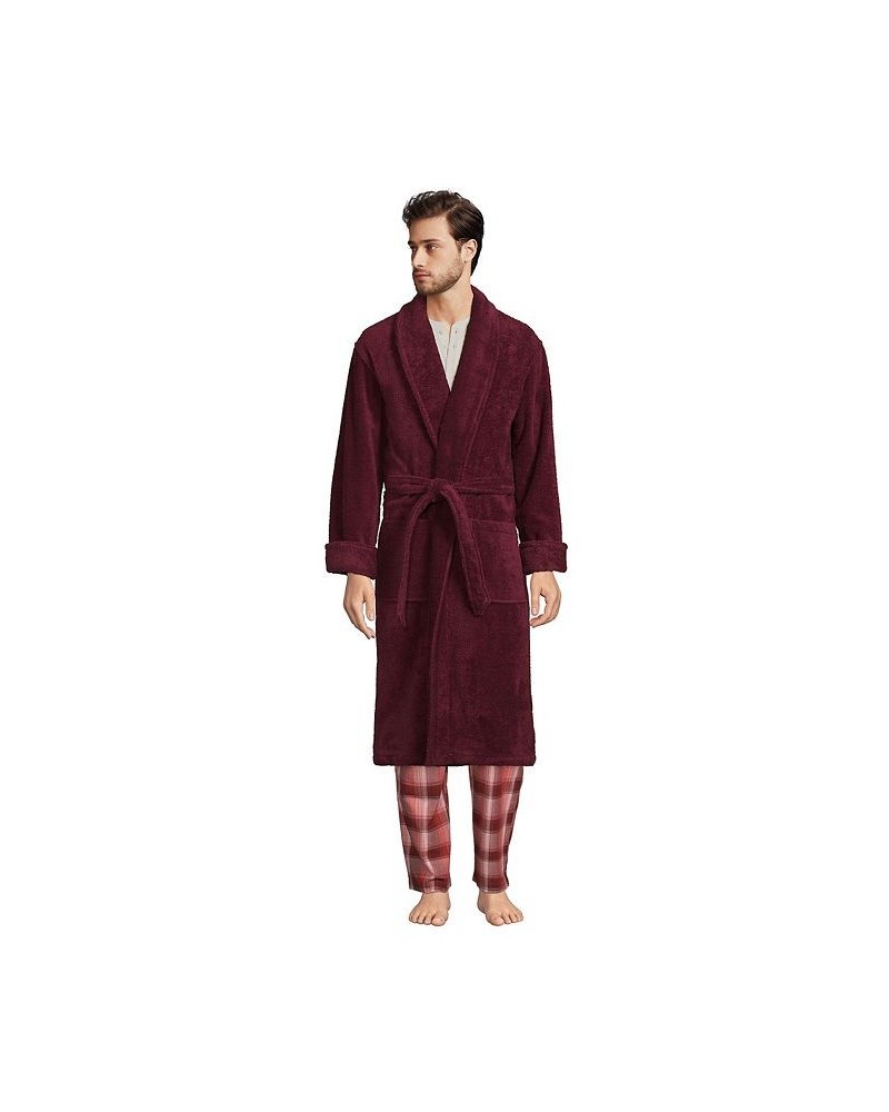 Men's Calf Length Turkish Terry Robe PD01 $56.38 Pajama