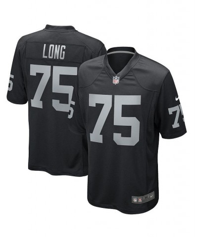 Men's Howie Long Black Las Vegas Raiders Game Retired Player Jersey $32.10 Jersey