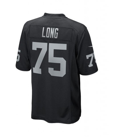 Men's Howie Long Black Las Vegas Raiders Game Retired Player Jersey $32.10 Jersey