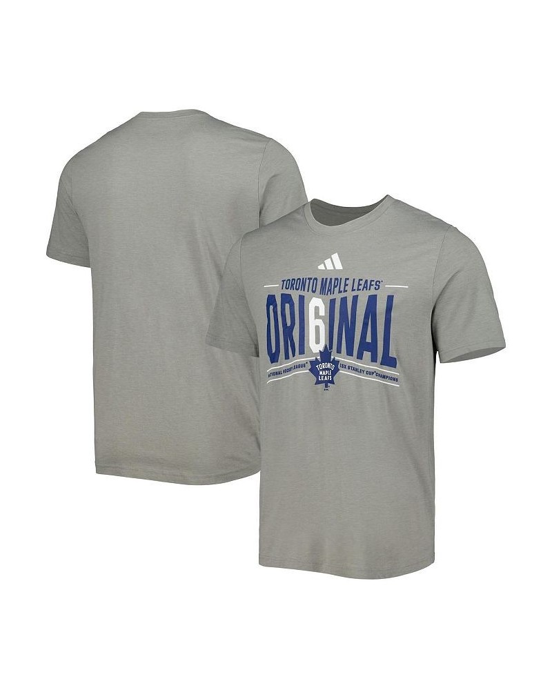 Men's Gray Toronto Maple Leafs Original Six Tri-Blend T-shirt $18.00 T-Shirts