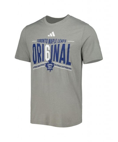 Men's Gray Toronto Maple Leafs Original Six Tri-Blend T-shirt $18.00 T-Shirts