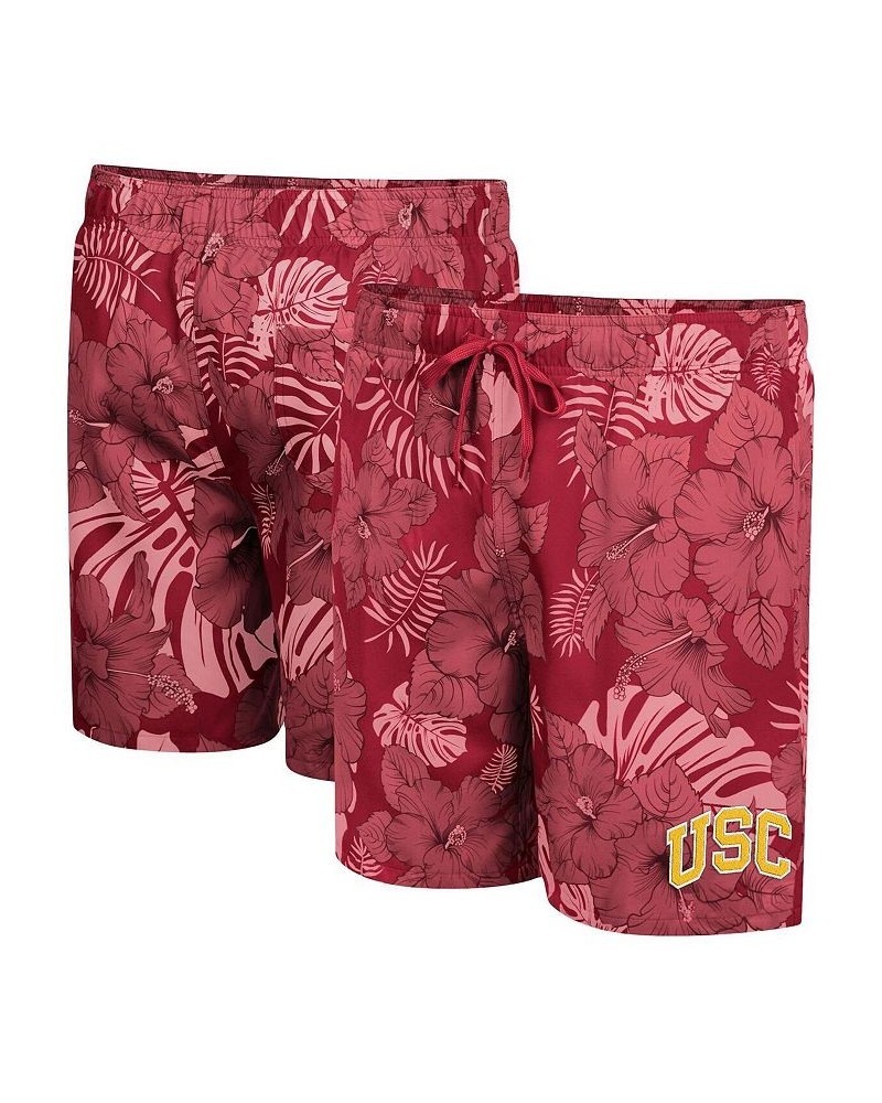 Men's Cardinal USC Trojans The Dude Swim Shorts $33.14 Swimsuits