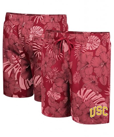 Men's Cardinal USC Trojans The Dude Swim Shorts $33.14 Swimsuits