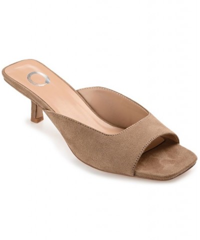 Women's Larna Slip-on Heels PD03 $48.00 Shoes