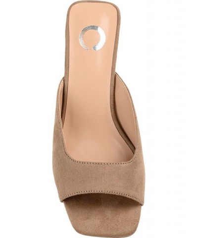 Women's Larna Slip-on Heels PD03 $48.00 Shoes