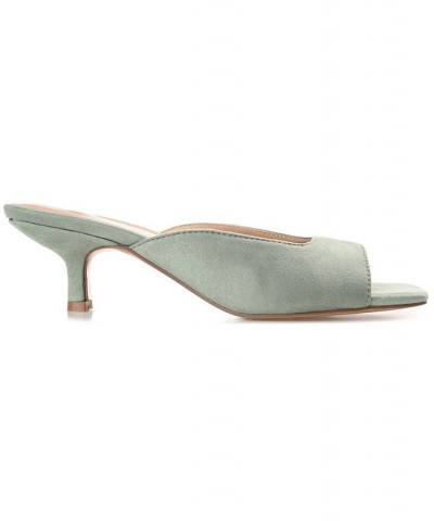 Women's Larna Slip-on Heels PD03 $48.00 Shoes