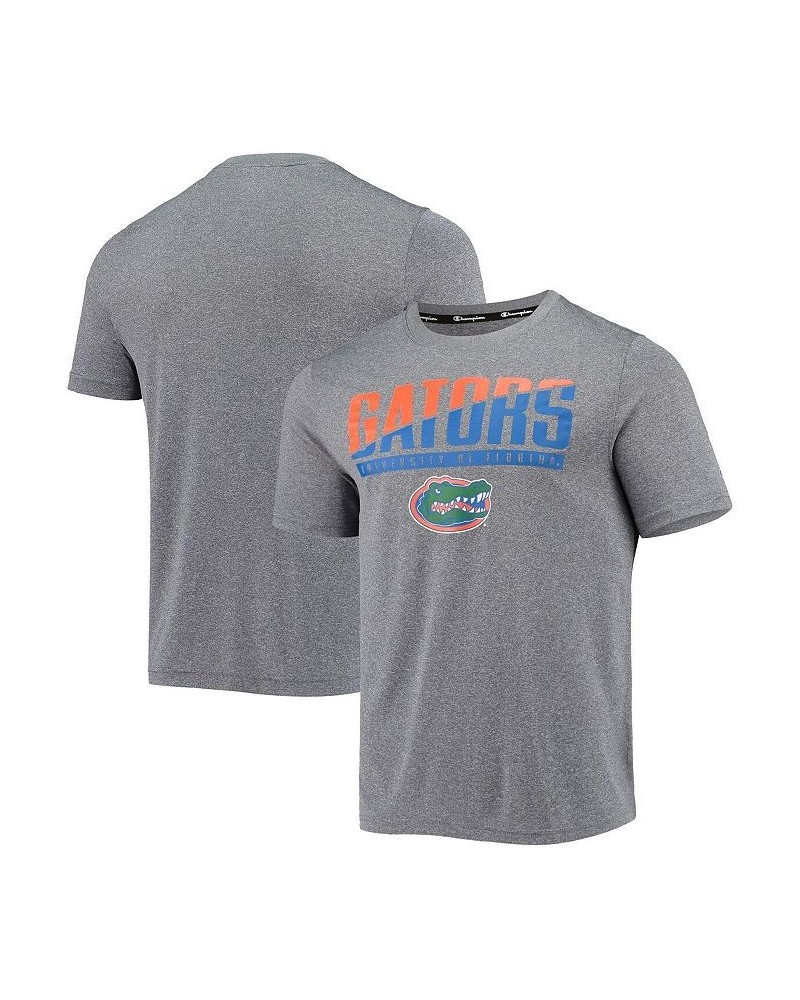 Men's Gray Florida Gators Wordmark Slash T-shirt $16.00 T-Shirts