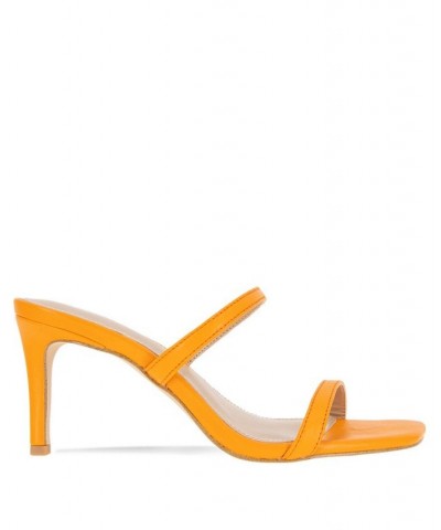 Women's Salin Dress Sandal Orange $45.78 Shoes