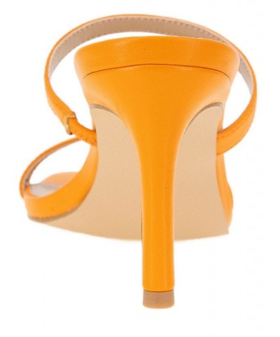 Women's Salin Dress Sandal Orange $45.78 Shoes