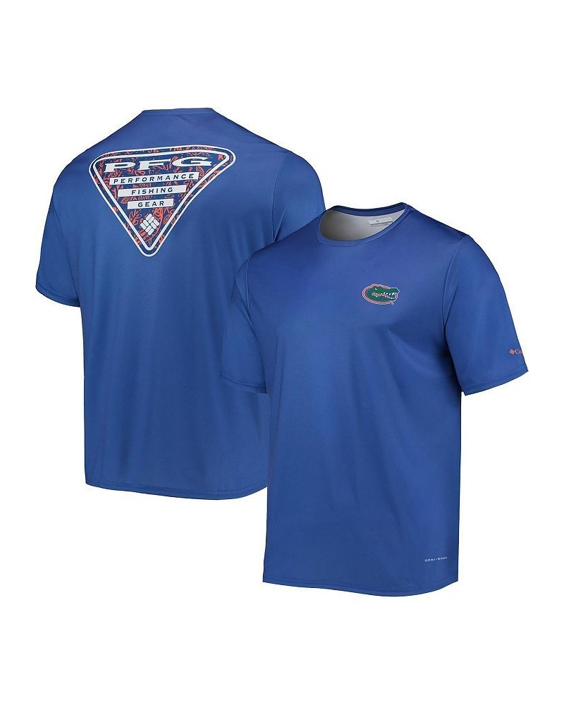 Men's Royal Florida Gators Terminal Tackle Omni-Shade T-shirt $23.00 T-Shirts