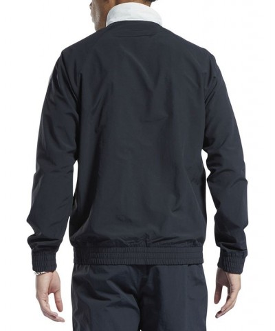 Men's Classics Vector Regular-Fit Logo Colorblocked Full-Zip Track Jacket Black $36.55 Jackets