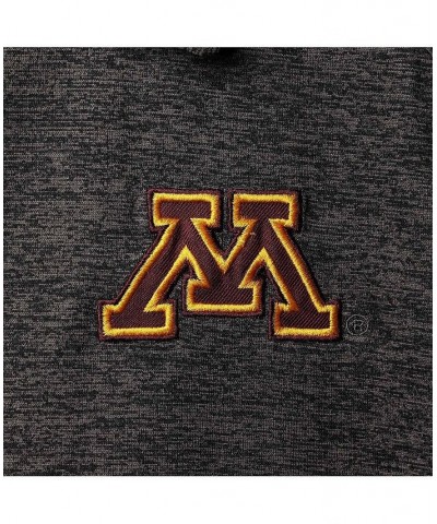 Men's Heathered Black Minnesota Golden Gophers Big and Tall Down Swing Polo Shirt $28.80 Polo Shirts