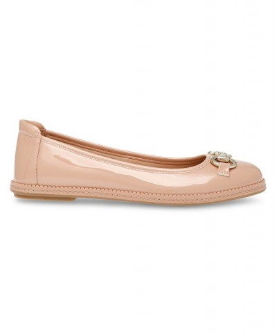 Women's Elysse Round Toe Flats PD01 $34.88 Shoes