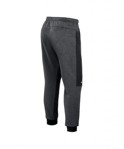 Men's Heathered Gray, Black Detroit Tigers Authentic Collection Flux Performance Jogger Pants $37.60 Pants