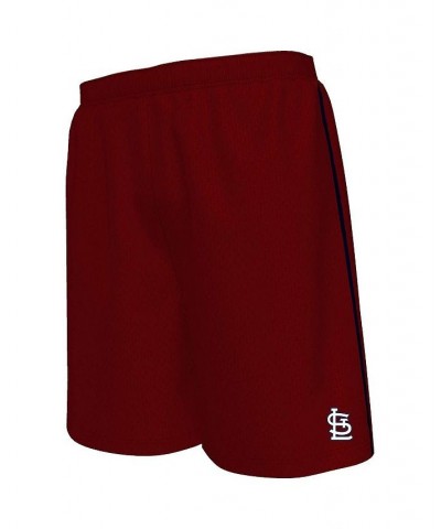 Men's Red St. Louis Cardinals Big and Tall Mesh Shorts $18.80 Shorts