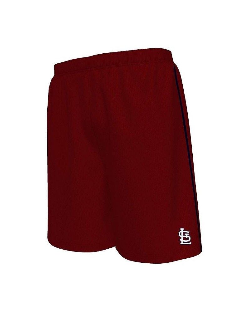 Men's Red St. Louis Cardinals Big and Tall Mesh Shorts $18.80 Shorts